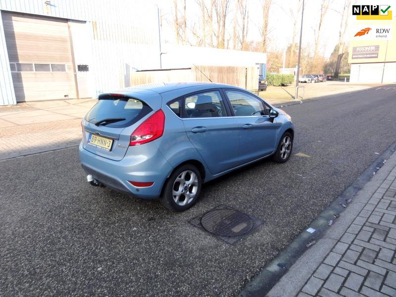Ford Fiesta 1.25 Titanium 2009 NAP Airco Apk 23/01/2027, 1242 cc, 82 pk, Origineel Nederlands, Bedrijf