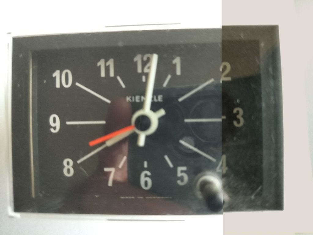 auto klassiek onderdeel dashboard tijdklok kienzle, Ophalen of Verzenden, Gebruikt, BMW