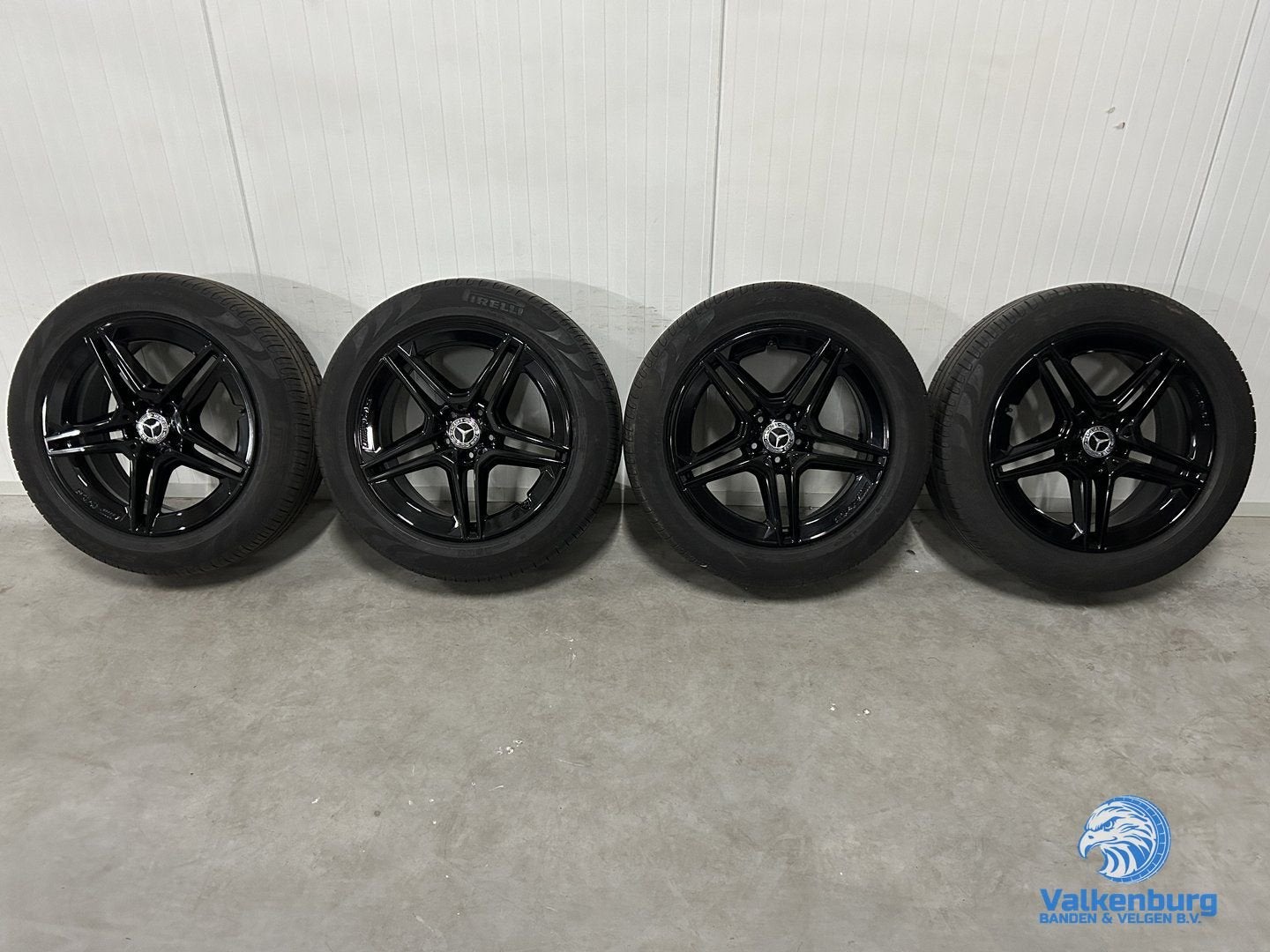 6mm! Originele Mercedes GLC W254 X254 C254 19 inch zwarte AM, 19 inch, Gebruikt, -, -