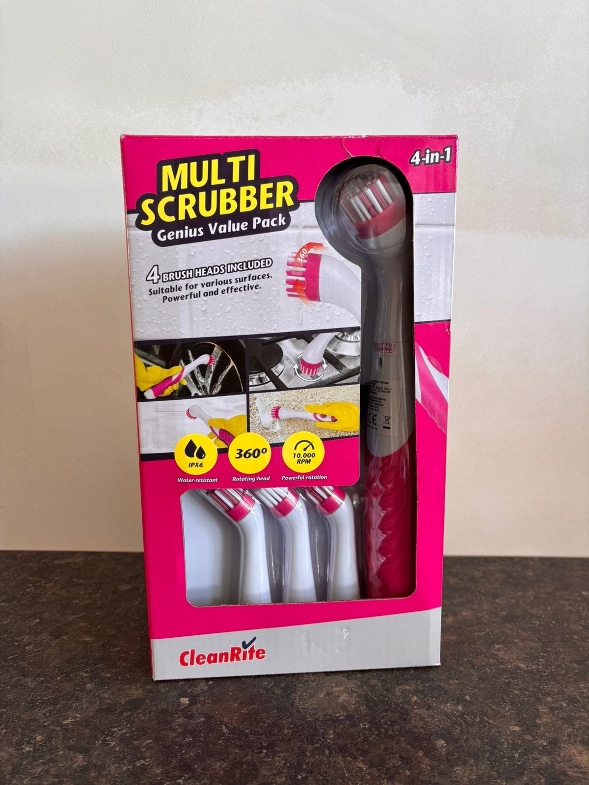Multi Scrubber - Elektrische Borstel, Ophalen of Verzenden, Bezem of Borstel