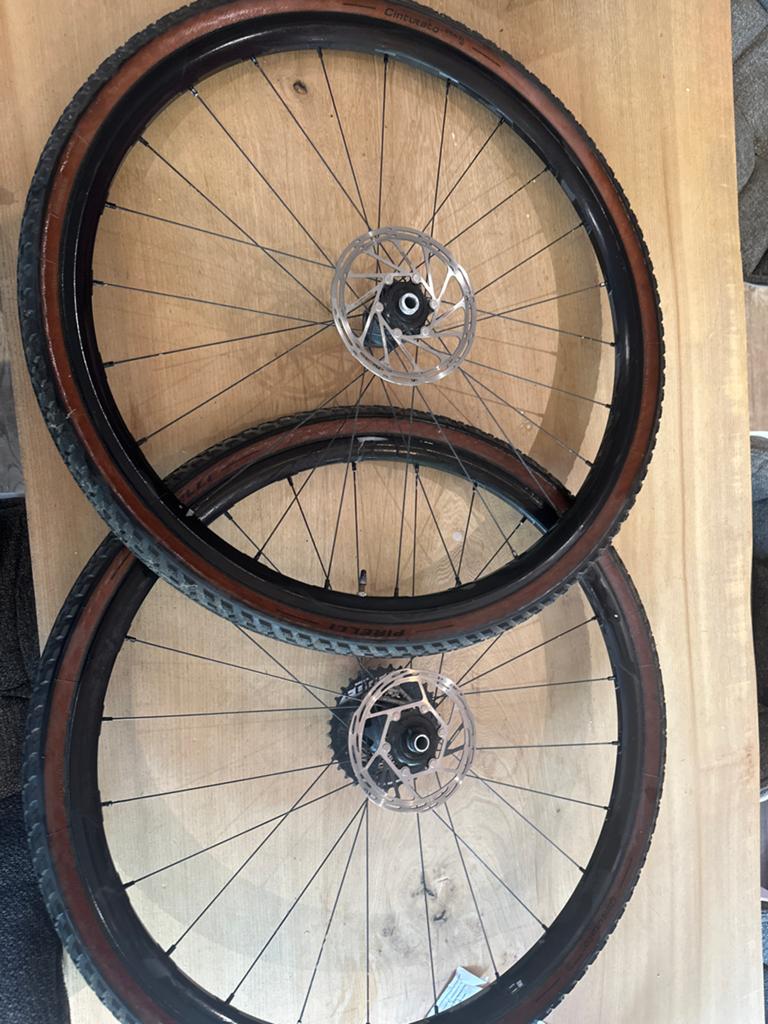 Fulcrum Rapid Red 3 DB 650B Gravel Wielset met remschijven, Wiel, Ophalen of Verzenden, Zo goed als nieuw, Gravelbike