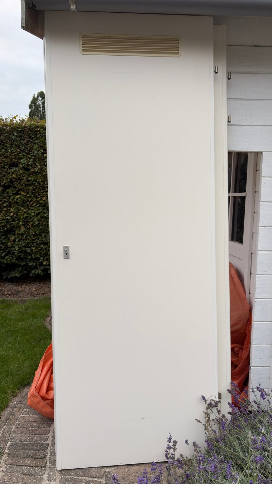 Meterkast deur ventilatierooster, rechtsdraaiend., Ophalen, Gebruikt, 80 tot 100 cm, Binnendeur