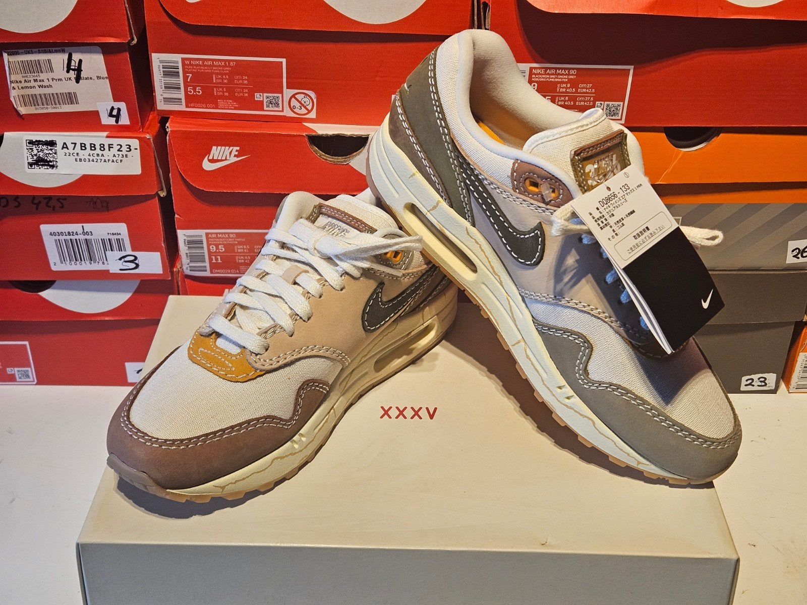 Nike air max 1 wabi sabi ds 42.5, Kleding | Heren, Nike air max, Overige kleuren, Nieuw, Ophalen of Verzenden
