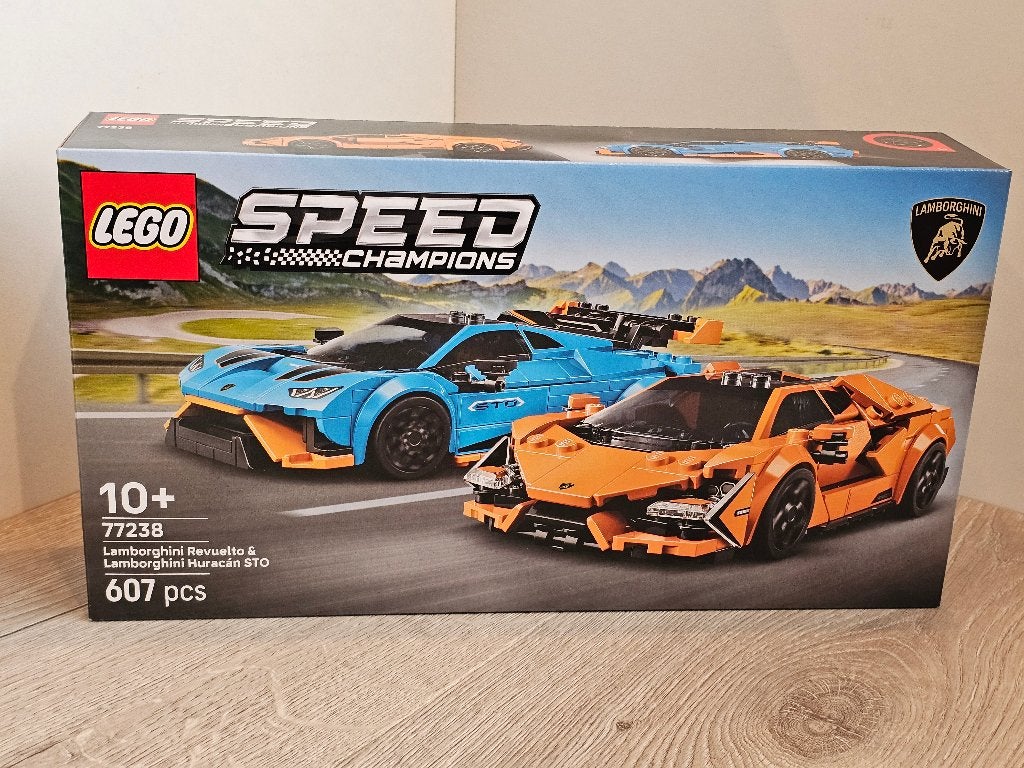 UITVERKOOP: LEGO Speed Ch. 77238, Lamborghini duo-set. NIEUW, Compleet, Lego, Nieuw, Complete set