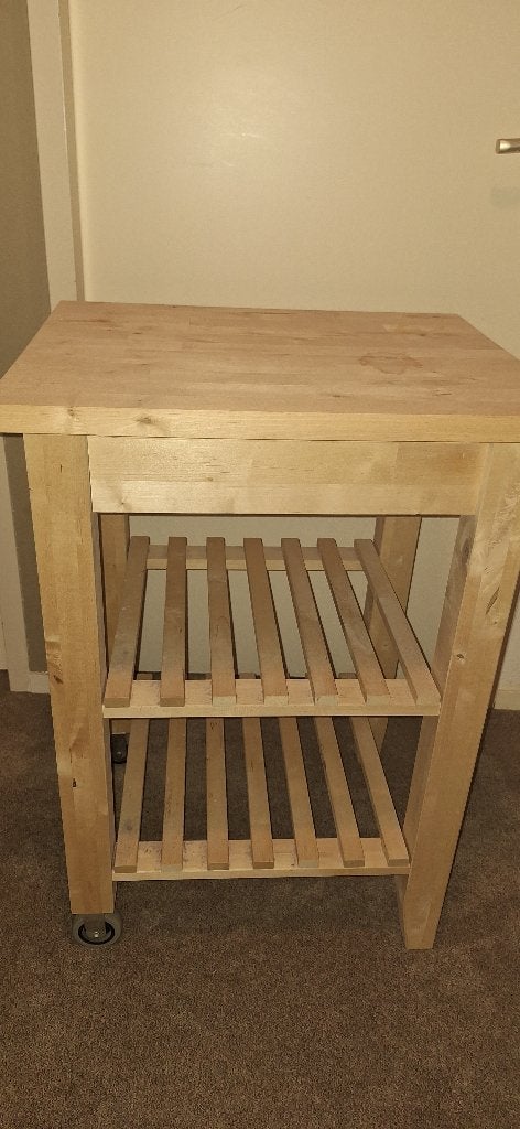 Ikea roltafel, Ophalen, Minder dan 55 cm, Gebruikt, Scandinavisch