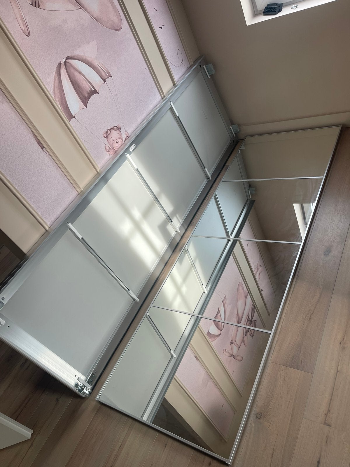 2x schuifdeur ikea pax, Ophalen, 200 cm of meer, 50 tot 100 cm, Zo goed als nieuw