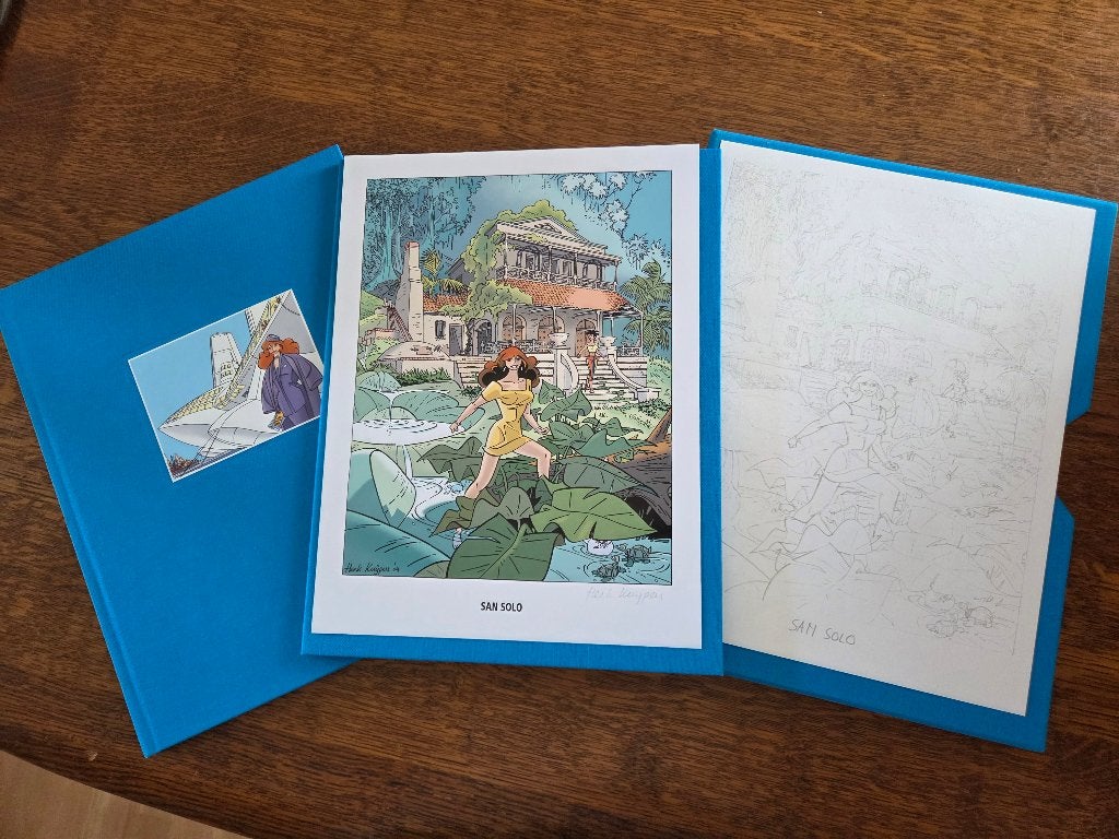 De vlucht van de Atlantis -Serie d'Ami/Collector's Edition, Eén stripboek, Ophalen of Verzenden, Zo goed als nieuw, Henk Kuijpers