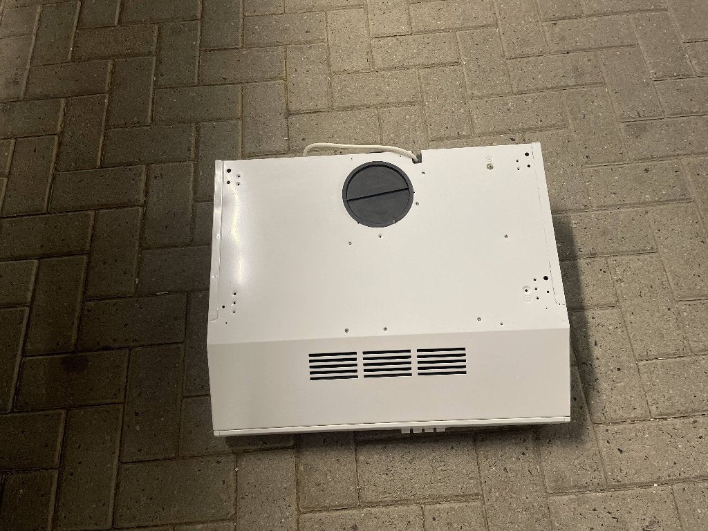 Siemens LU63LCC50 - Onderbouw Afzuigkap 60 cm - Wit, Ophalen, Gebruikt, Onderbouw afzuigkap, Vrijstaand