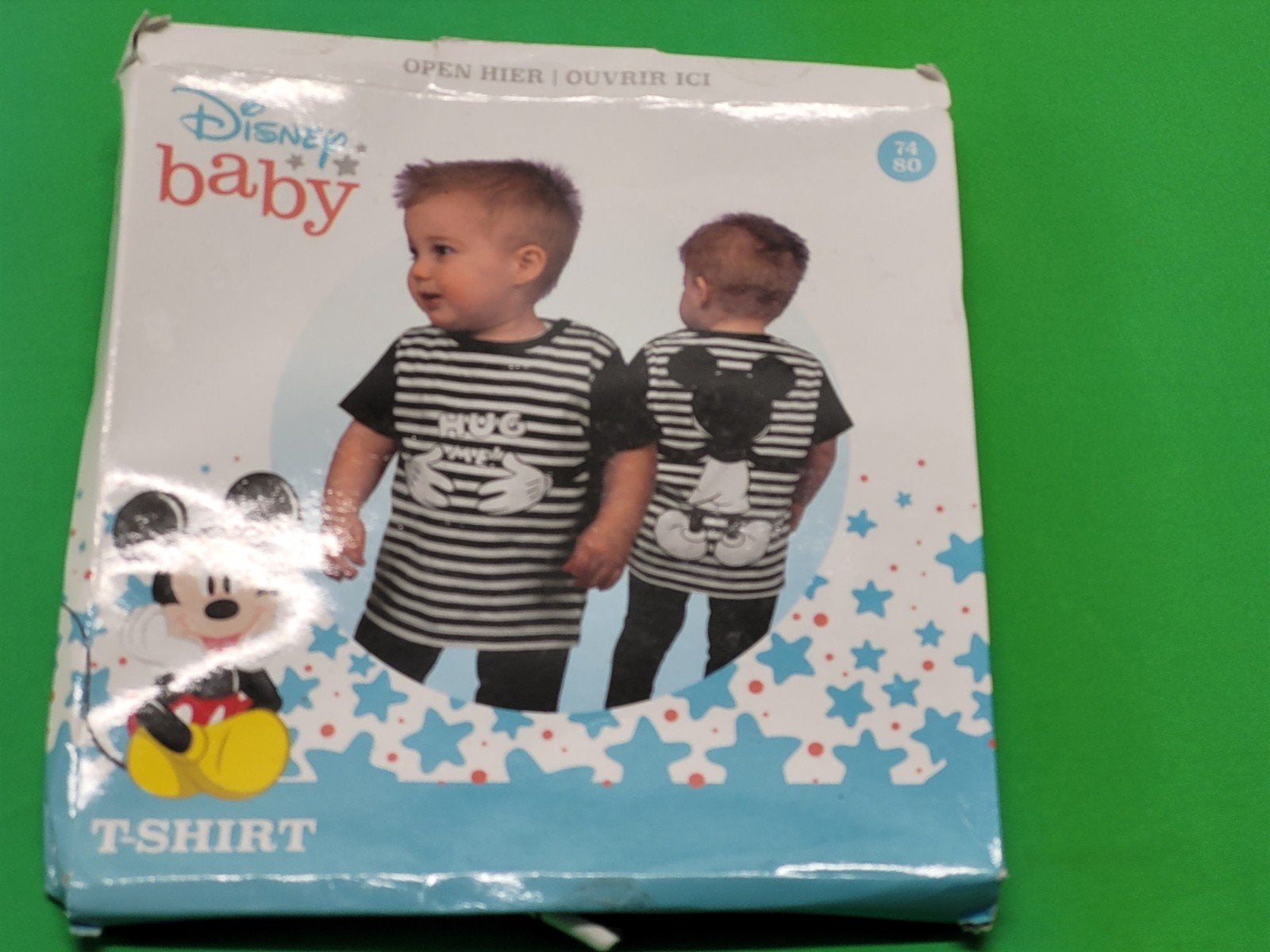 Disney Baby Mickey Mouse T-shirt - Maat 74/80, Consumer.relations@disney.com, Jongetje of Meisje, 500 South Buena Vista Street, Burbank, CA 91521, USA