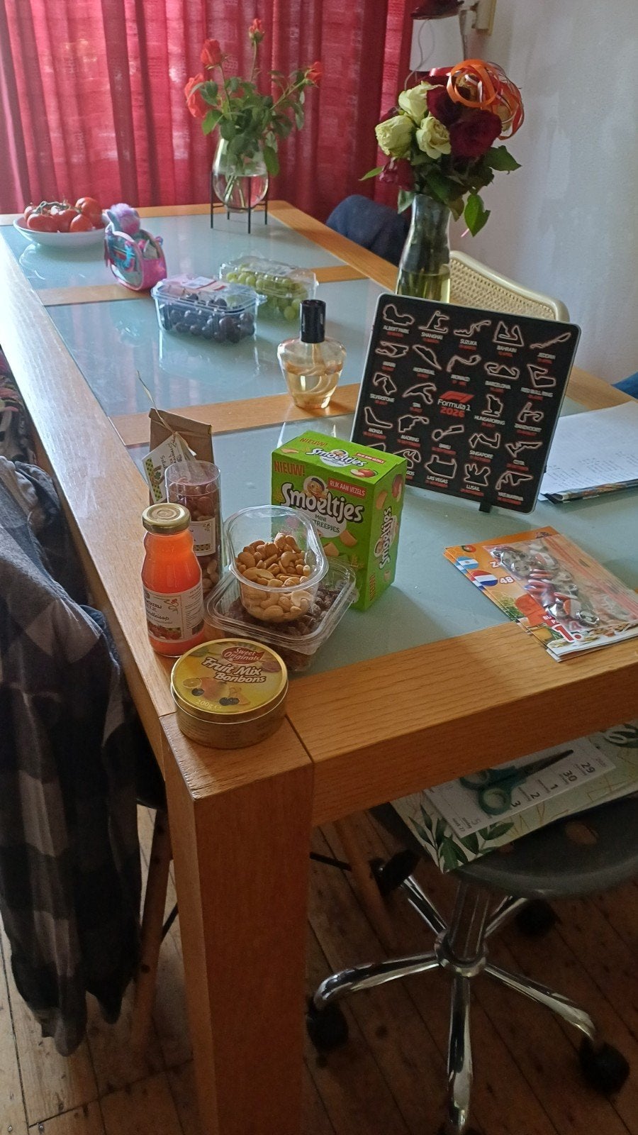 Eettafel, Huis en Inrichting, Tafels | Statafels, Ophalen, Gebruikt