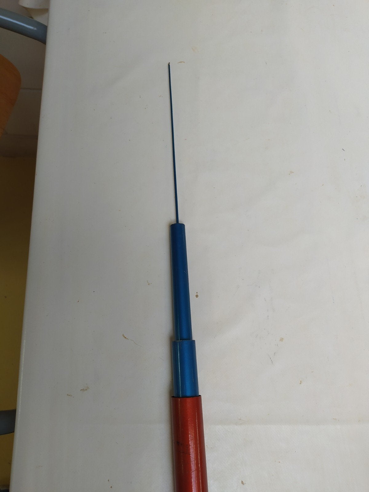 Werphengel Esprit Silstar met molen. Telescoop hengel 5 mtr, Ophalen, Zo goed als nieuw, Werphengel