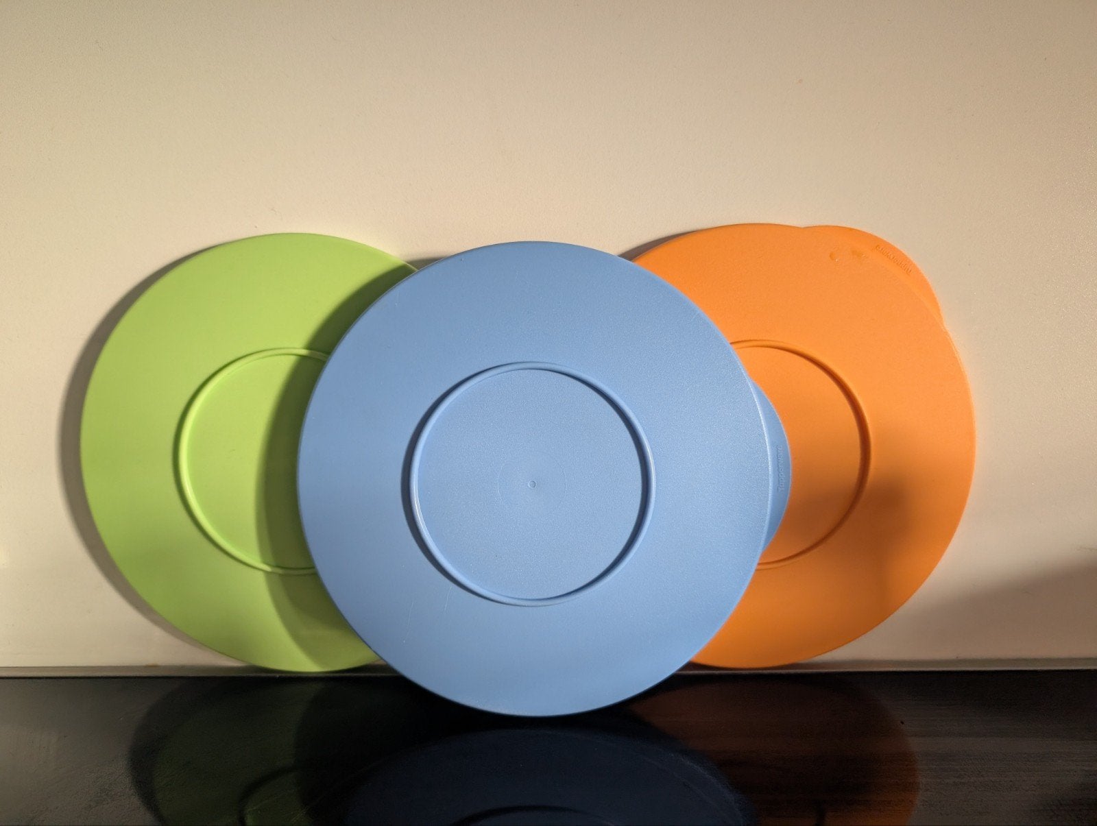 Tupperware deksels trendy kommen.17,7 cm, Ophalen of Verzenden, Zo goed als nieuw, Bak of Kom