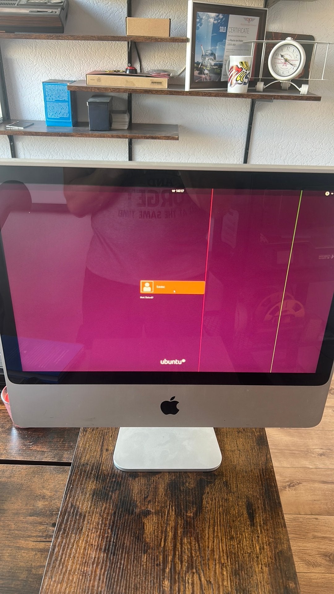 Apple iMac 2012 - Defecte grafische kaart, Apple, IMac, Ophalen of Verzenden, Niet werkend