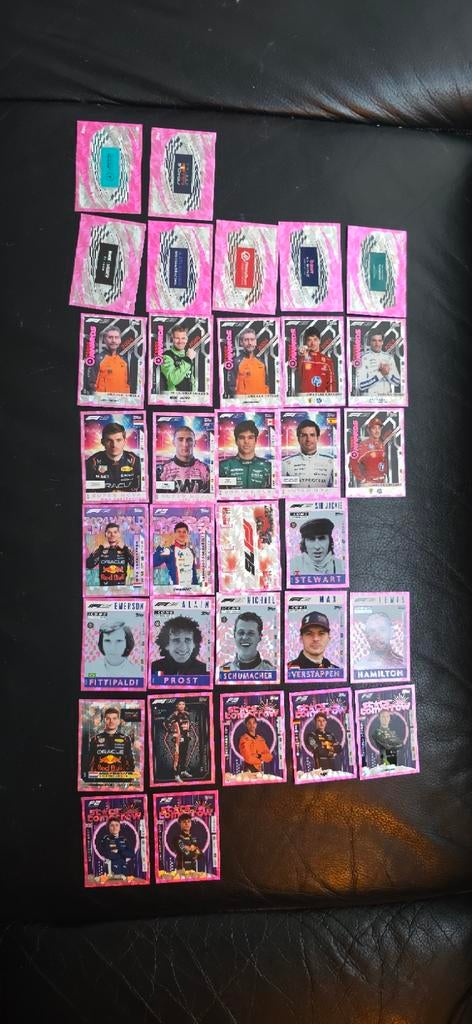 Topps F1 Stars of Tomorrow & Podium Power Kaarten, Hobby en Vrije tijd, Verzamelkaartspellen | Overige, Ophalen of Verzenden, Zo goed als nieuw