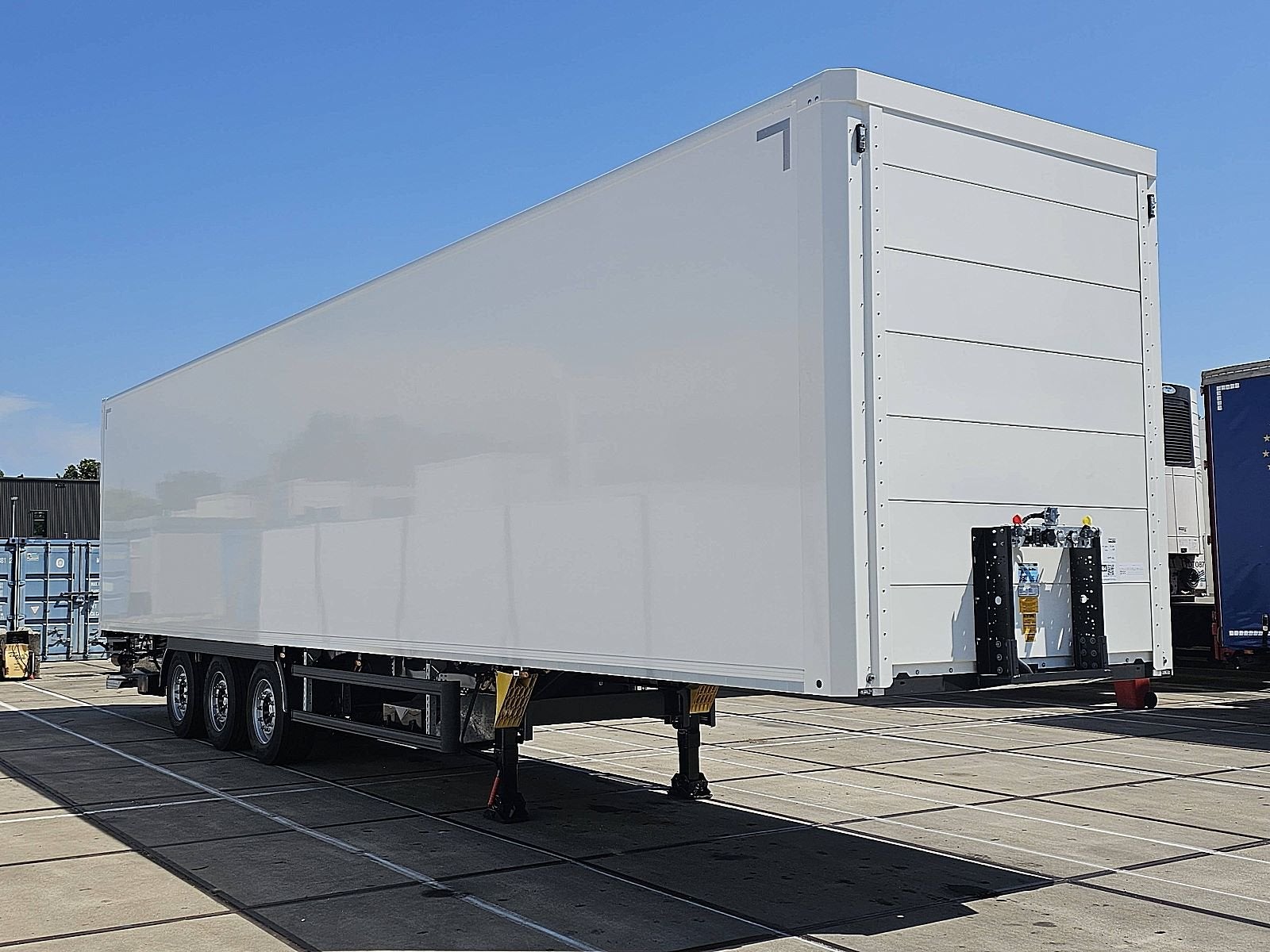 SYSTEM TRAILERS HEAVY DUTY PLYWOOD taillift 2x liftaxle, Overige kleuren, Bedrijf, Aanhangers en Opleggers, Te koop