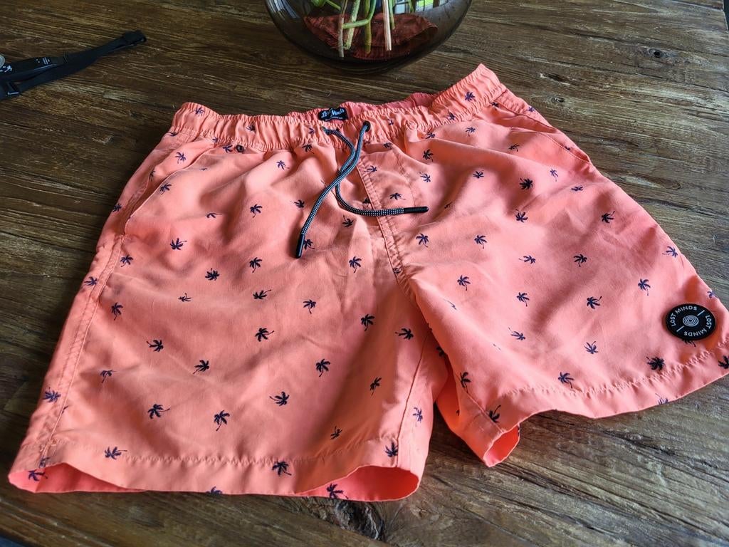 Lost Minds Zwemshort met palmboomprint, Kleding | Heren, Badmode en Zwemkleding, Maat 48/50 (M), Ophalen of Verzenden, Zwemshort