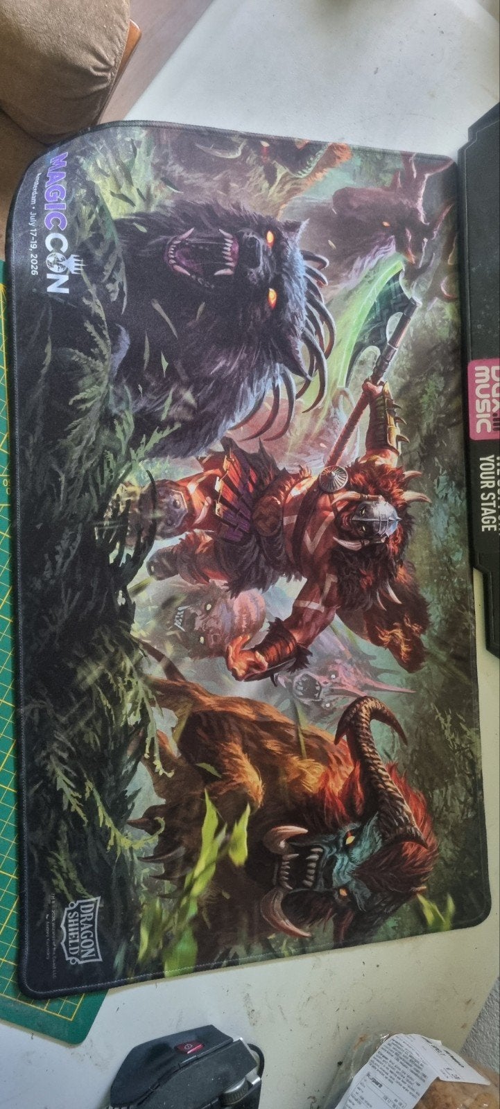 Magicon 2026 Amsterdam Playmat, Ophalen