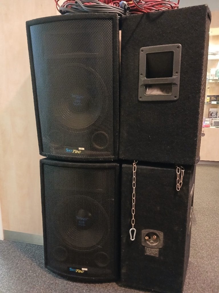 4 stuks Speakers 170.732 250Watt, Audio, Tv en Foto, Luidsprekers, Gebruikt, Inclusief kabels, Speakerset, Ophalen