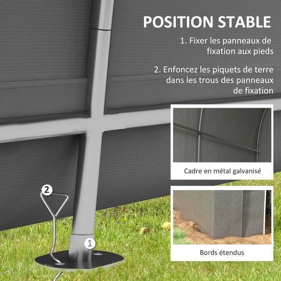 Tuinhuisje – Tuinschuur – Berging – Opbergtent – Fietsgarage, Corvance B.V., Verzenden, Nieuw, Corvancebol@gmail.com