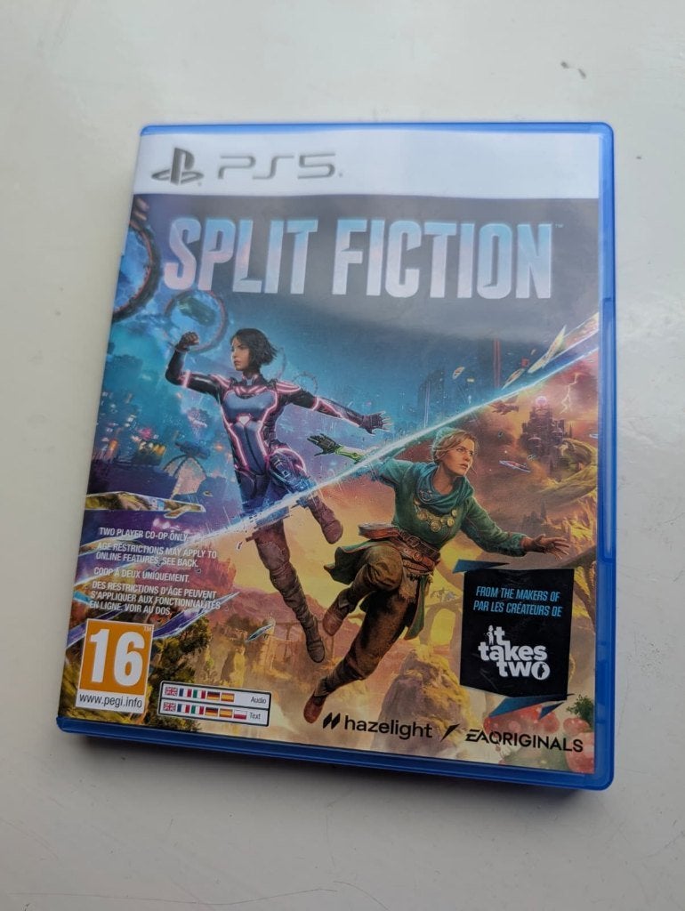 Split Fiction PS5, Avontuur en Actie, 2 spelers, Ophalen of Verzenden, Zo goed als nieuw