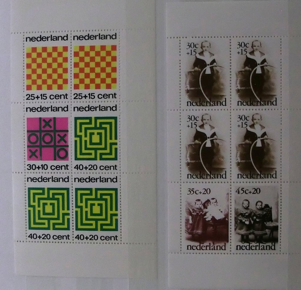 verzameling  pfr blokken/velletjes Nederland (1), Ophalen of Verzenden, Nederland