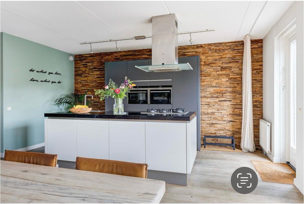 hout voor wandbekleding 10m², Ophalen, Gebruikt, Overige typen, 50 mm of meer