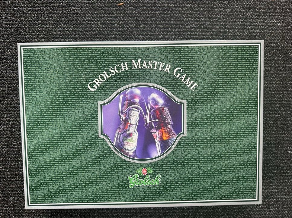 Grolsch Master Game Bordspel - Compleet en Zo Goed als Nieuw, Drie of vier spelers, Ophalen of Verzenden, Zo goed als nieuw