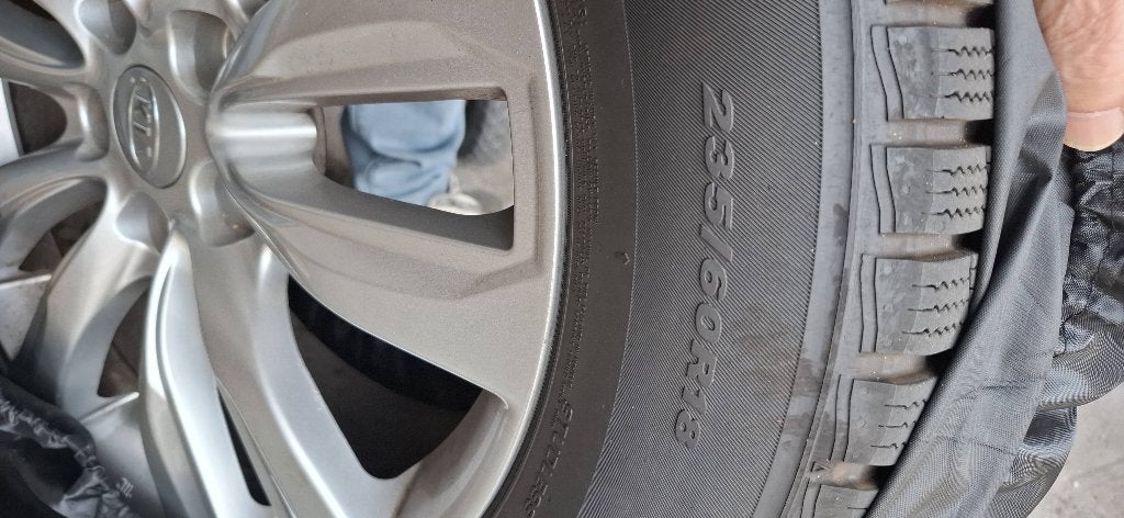winterbanden inclusief velgen, Ophalen, 18 inch, 215 mm, Banden en Velgen