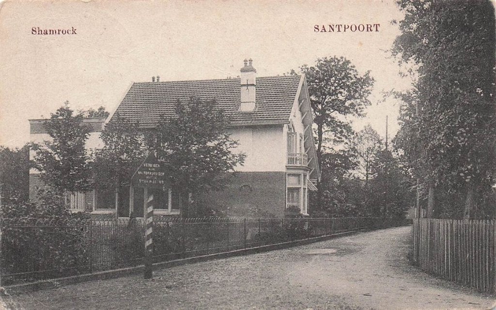 703-004-003 Shamrock Santpoort, Verzenden, Voor 1920, Noord-Holland