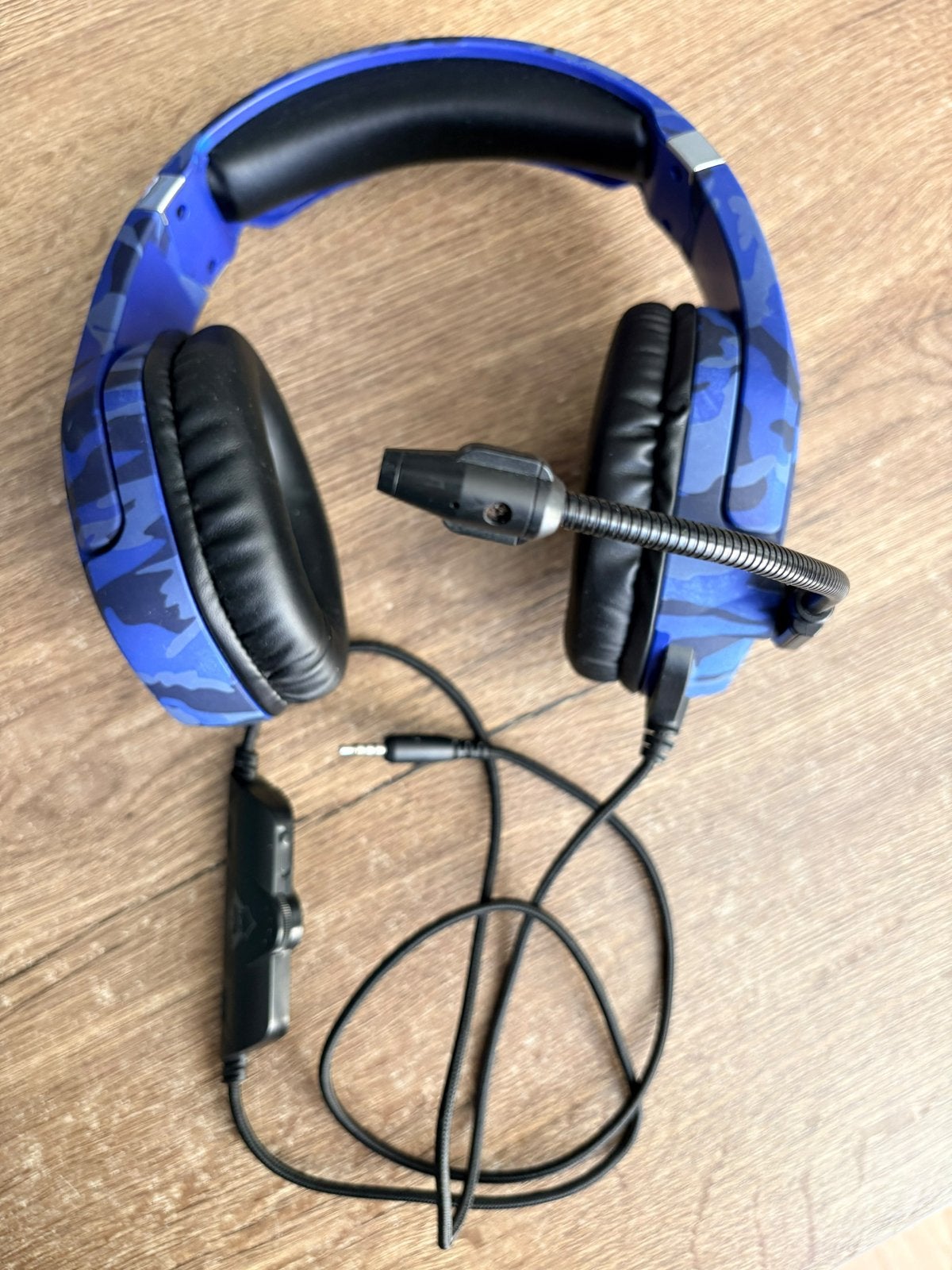 Z.G.A.N. Blauwe Gaming Headset CXT voor PS4, Ophalen of Verzenden, Zo goed als nieuw