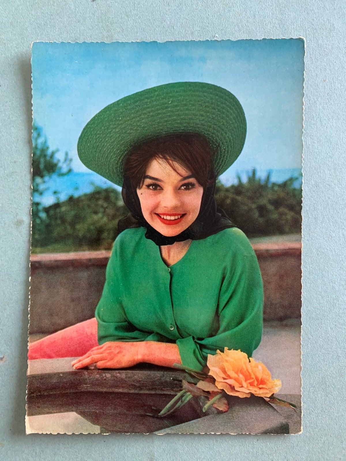 Pascale Petit - Franse actrice, Ophalen of Verzenden, 1940 tot 1960, Gelopen, Sterren en Beroemdheden