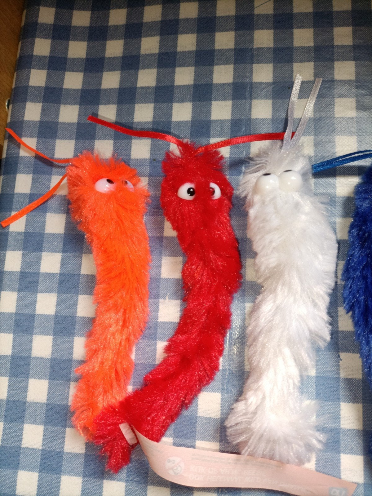 4 beesies beesie Albert Heijn Rood wit blauw oranje, Verzamelen, Albert Heijn, Ophalen of Verzenden