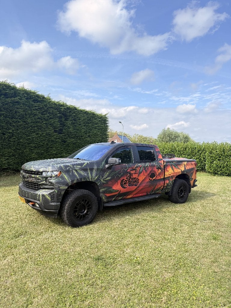 zeer aparte Chevrolet Silverado crewcab 2020, Auto's, Automaat, Euro 5, Stof, Chevrolet