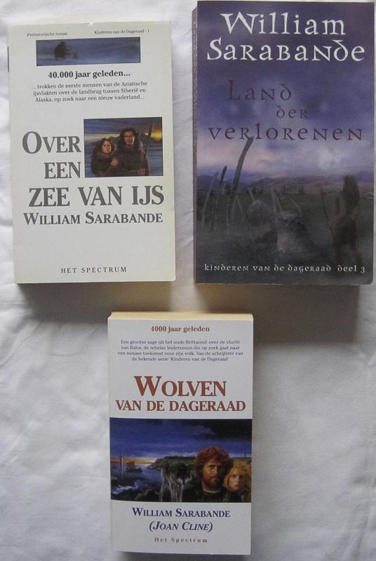 William Sarabande - Kinderen van de dageraad 1 + 3 + Wolven, Boeken, Ophalen, Zo goed als nieuw, William Sarabande