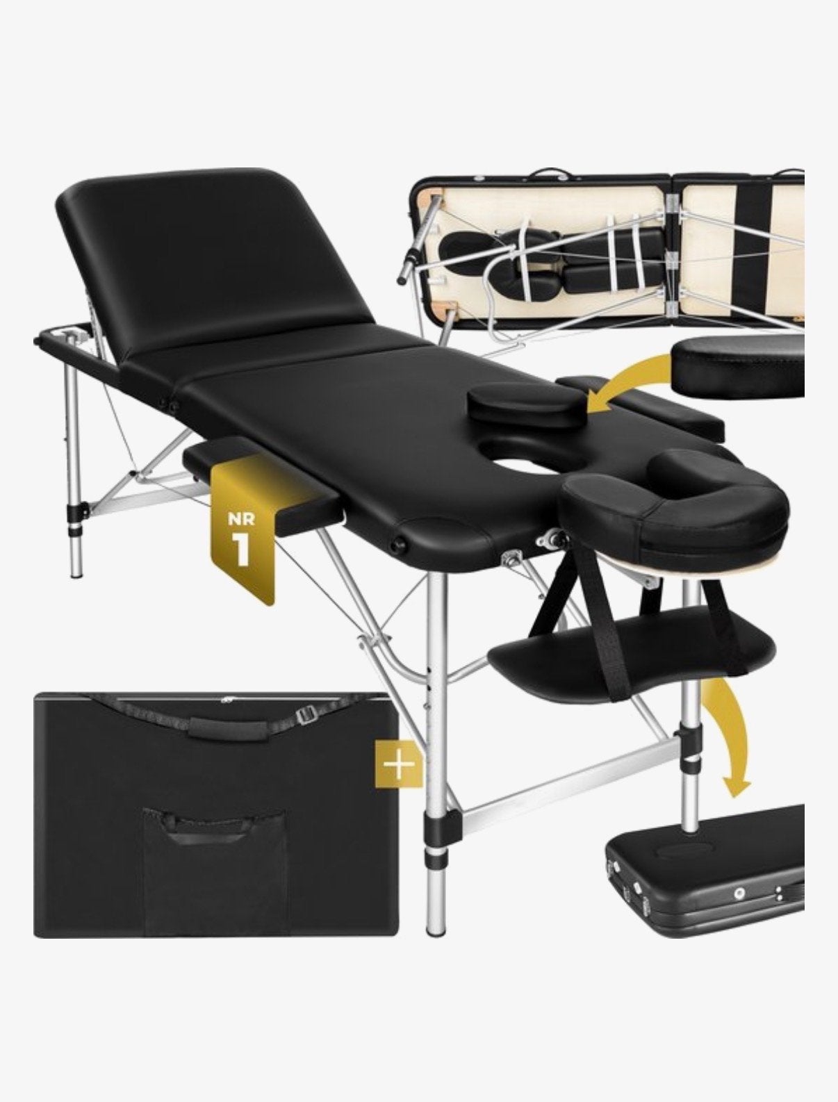 Mobiele massagetafel te koop!, Ophalen, Zo goed als nieuw, Massagetafel