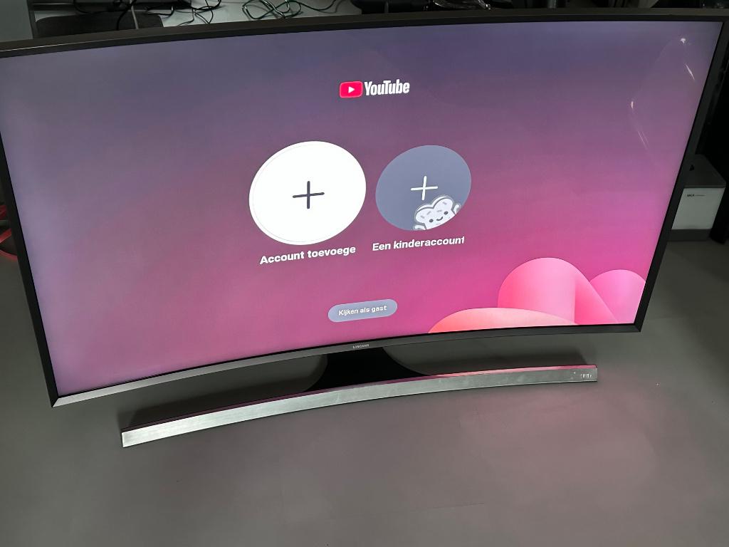 Samsung UE48JU7590T 4k en curved, Audio, Tv en Foto, Televisies, Ophalen, 100 Hz, Samsung, 100 cm of meer