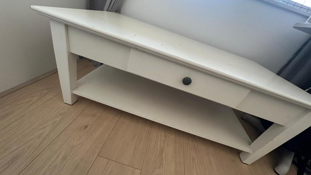 White table, Ophalen, Gebruikt, 100 tot 150 cm, White