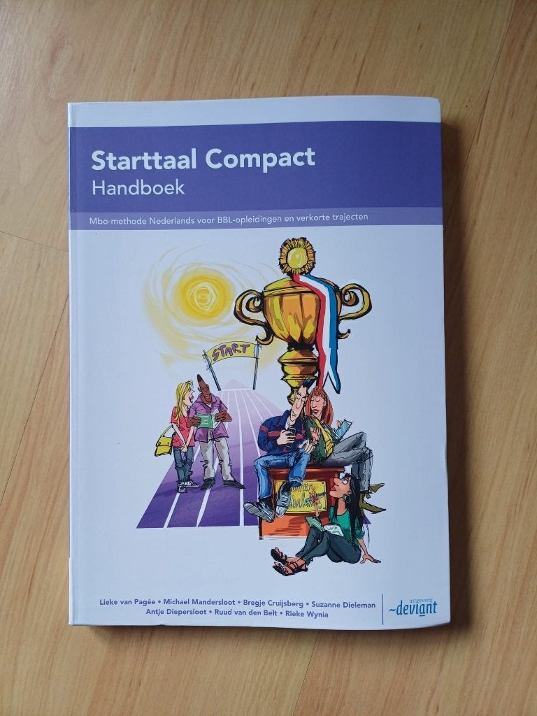Starttaal Compact Handboek MBO Nederlands, Verzenden, Zo goed als nieuw, MBO, Alpha