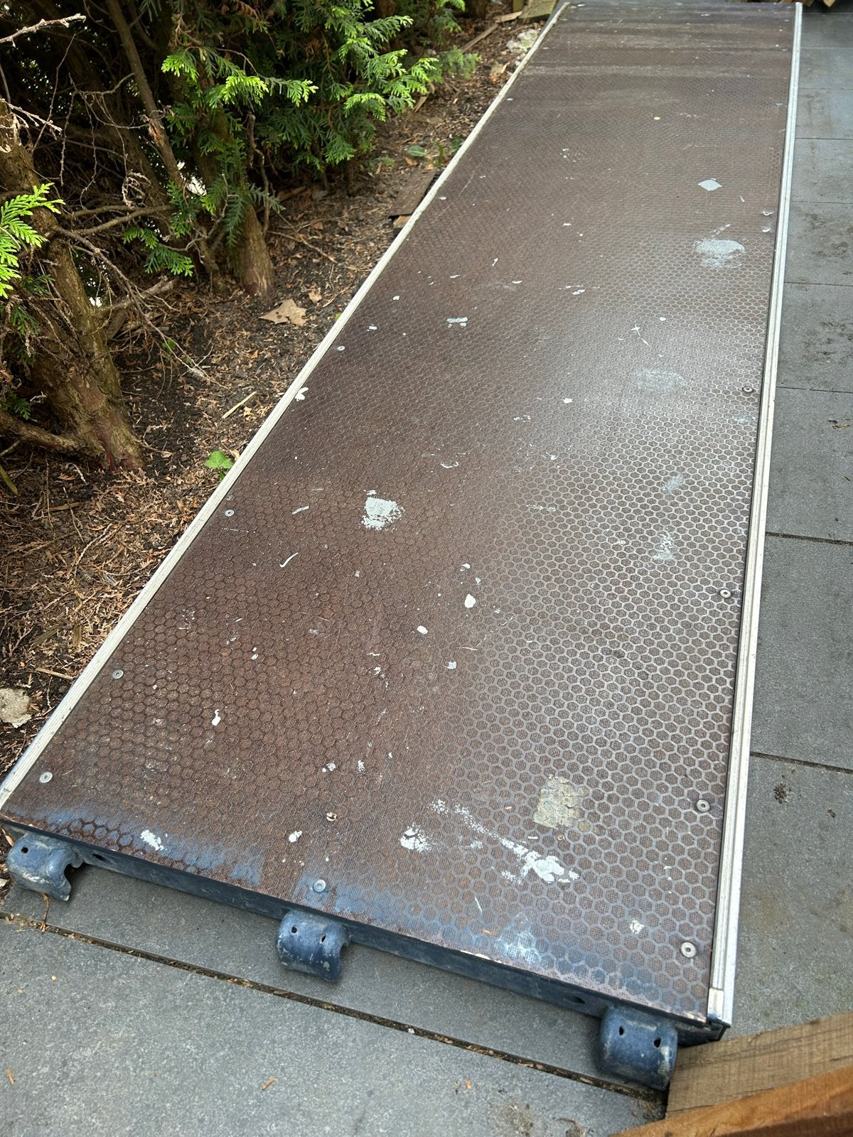 Layher Steigerplatform vloer (61x250 cm), Doe-het-zelf en Verbouw, Steigers, Ophalen, Gebruikt, Overige typen, Minder dan 2 meter