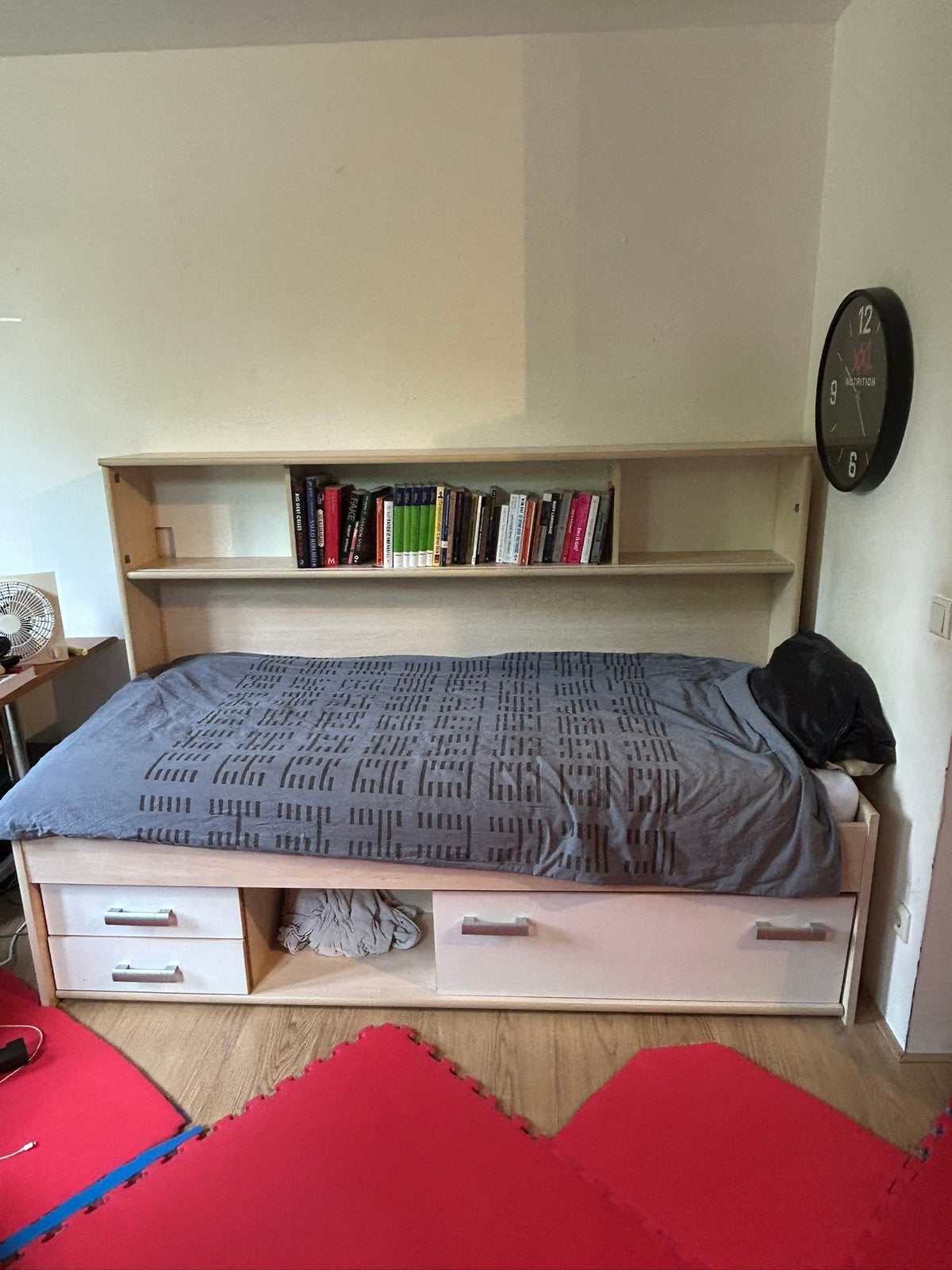 1 persoons bed, Ophalen of Verzenden, Zo goed als nieuw, Tweepersoons