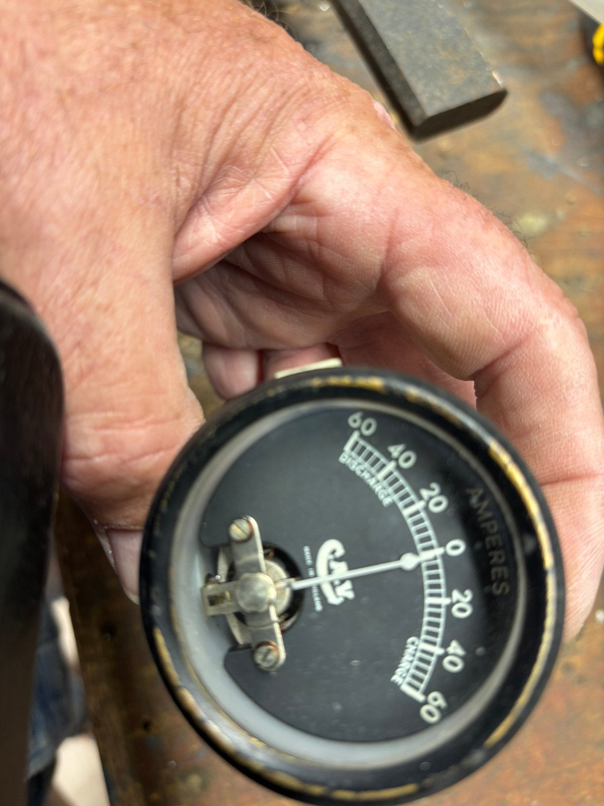 Land rover series ampèremeter, Ophalen of Verzenden, Land Rover