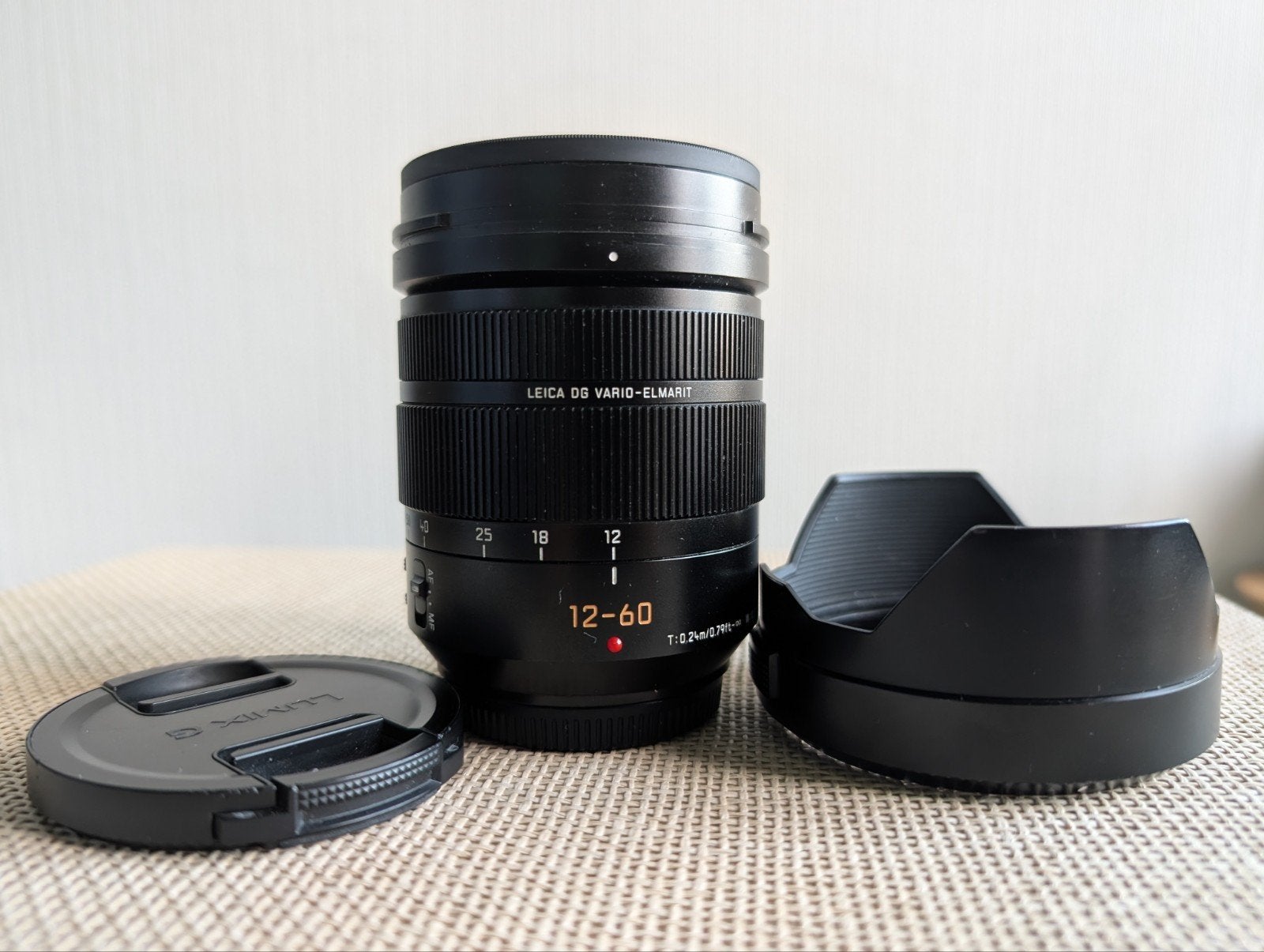 Panasonic Leica DG Vario-Elmarit 12-60mm f/2.8-4.0 (M4/3), Autofocus, Micro Four Thirds, Ophalen of Verzenden, Zo goed als nieuw