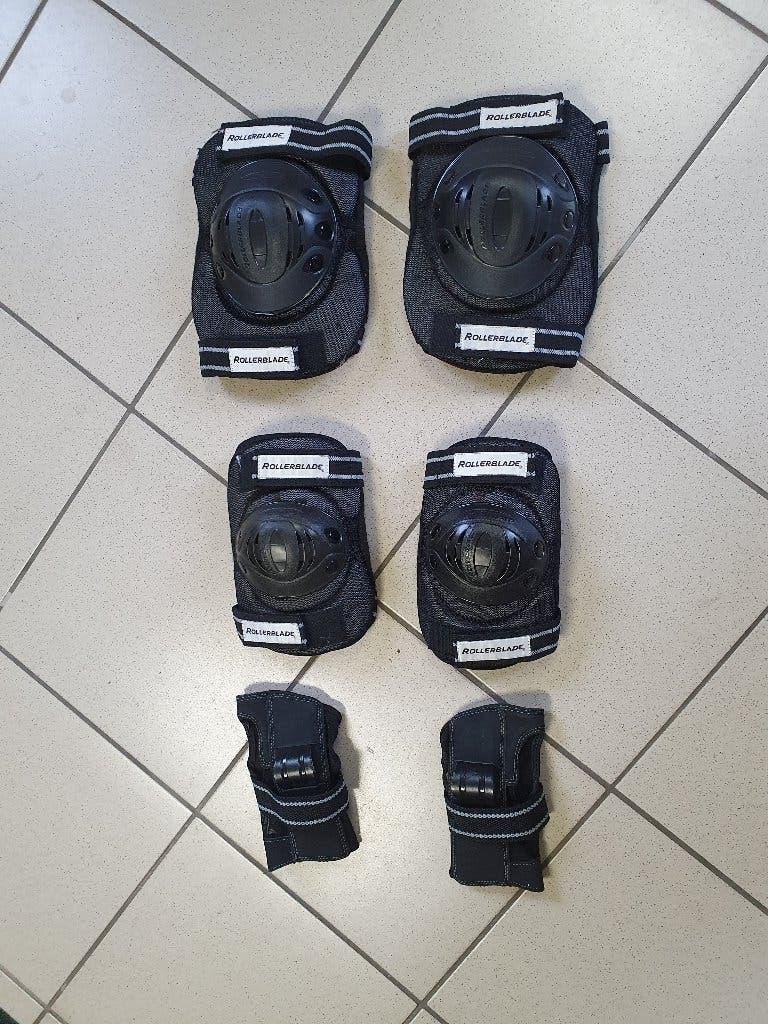 Skeelers, been en arm beschermers., Gebruikt, Bescherming, Dames, Ophalen