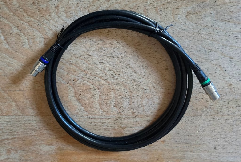 WISI DS37U0500 coax antennekabel 5m Class A++ nieuw, Ophalen of Verzenden, Nieuw, Minder dan 2 meter, Coaxiale kabel