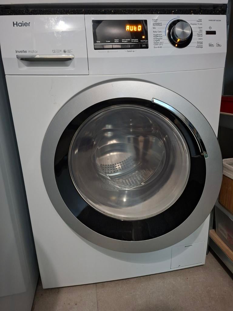 Haier wasmachine, Ophalen