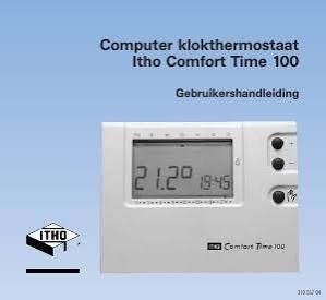 Itho IK 400 OT Kli-Max Thermostaat, Ophalen of Verzenden, Nieuw