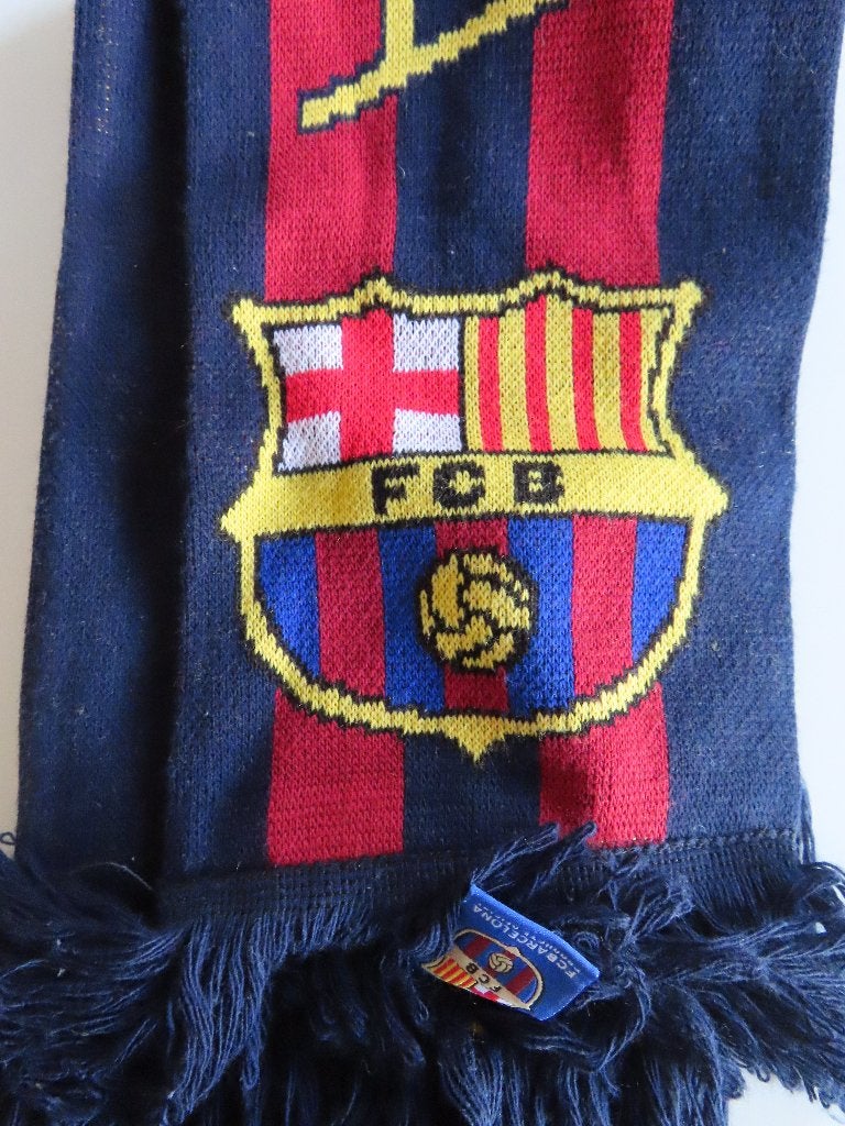Officiële FC Barcelona Sjaal, Ophalen of Verzenden, Zo goed als nieuw, Buitenlandse clubs, Vaantje of Sjaal