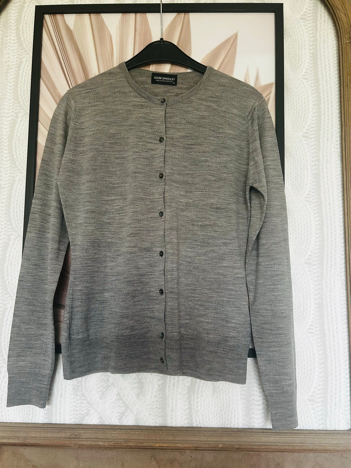John Smedley Merino Wol Vest Medium Nieuw, Ophalen of Verzenden, Nieuw, Maat 38/40 (M), Grijs