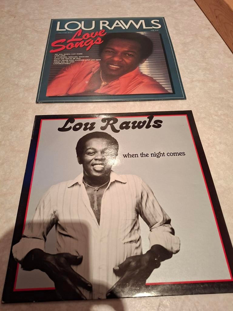 Lou Rawls 2 LP s, Ophalen of Verzenden, Zo goed als nieuw, 12 inch, Jazz
