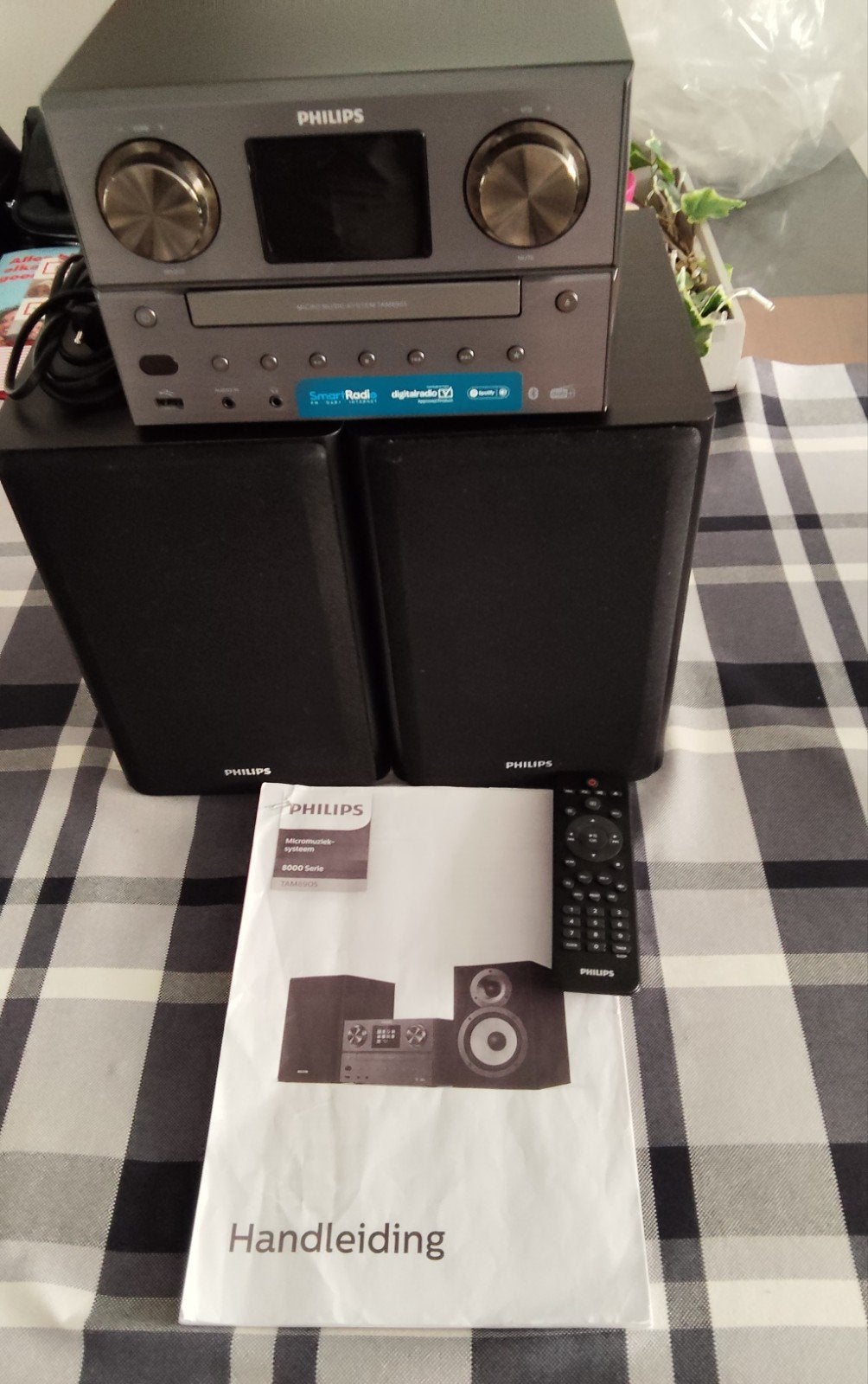 Philips micro muziek systeem radio cd speler TAM8905., Ophalen, Nieuw